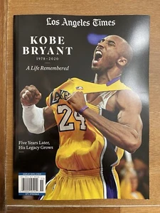Kobe Bryant: Los Angeles Times Magazine 2025 ~ A Life Remembered  Special Issue - Picture 1 of 4