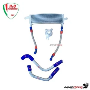 Radiatore olio maggiorato H2O+kit di montaggio per Honda CBR1000RR 2008-2012 - Imagen 1 de 5