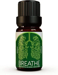 Breath Easy Essential Oil - Decongesting Therapeutic Aromatherapy Diffuser Oils - Picture 1 of 6