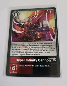 Digimon Hyper Infinity Cannon EX3-066 R Draconic Roar NM - Bild 1 von 2