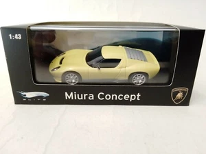 Hot Wheels Elite Lamborghini Miura Concept Metallic Yellow 1/43 P4882 - Picture 1 of 2