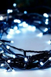 Garden String Lights Christmas 480 BLUE LED Chasing Multi-Function 8006 - Picture 1 of 2