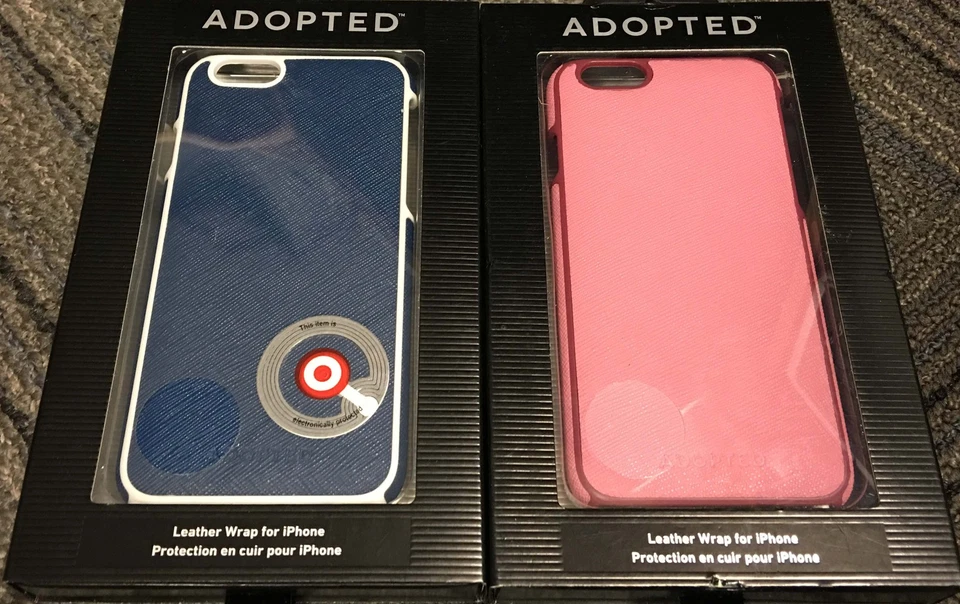Funda Carcasa A Presión Diseño Envolvente de Cuero ADOPTADA para Teléfono Inteligente Apple iPhone 6 Foto 1 de 1