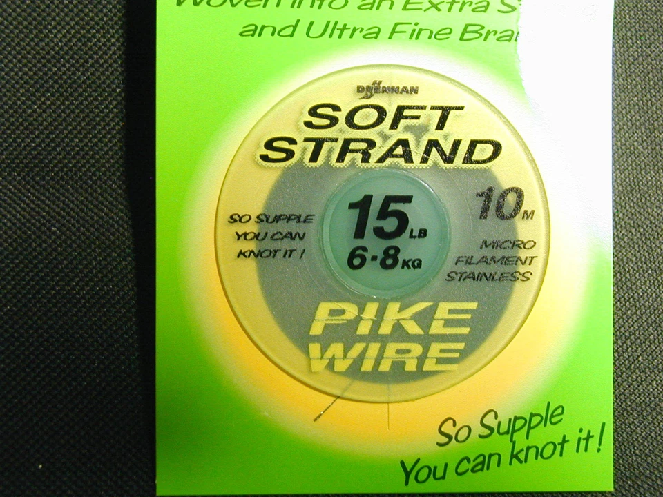 Drennan Soft Strand Stahlvorfach 7 x 7 super weiche Qualität 4,5 + 6,8 + 12,7 kg - Bild 1 von 1