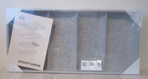 IKEA COMPLEMENTO Almacenamiento con 4 Compartimentos Gris Claro 504.040.32 Inserto - Imagen 1 de 8