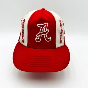 DE COLECCIÓN Arkansas Razorbacks AJD Lucky Stripes camionero NCAA Sombrero Snapback - Imagen 1 de 6