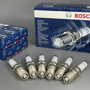 Bosch Set 6PCS Nickel Spark Plug For Oldsmobile Cutlass Ford Mazda Mercury