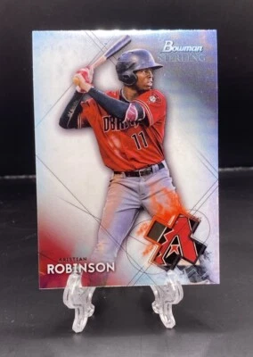2021 Bowman Sterling Prospect Kristian Robinson! Diamondbacks - Image 1 of 2