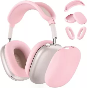 Silicone Case Cover for AirPods Max Headphones, Ear Pad Case Cover/Ear Cups Cove - Picture 1 of 5