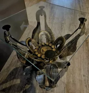 Vintage MCM Matcham Skipper Coffee MID CENTURY ARTIST BRONZE Table - Picture 1 of 12