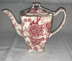 CAFETERA CHIPPENDALE INGLESA Johnson Brothers con tapa (Inglaterra) - Imagen 1 de 8