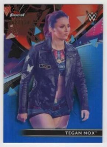 TEGAN NOX 2021 Topps Finest Refractor Blue #60 WWE /150  ID:34718 - Picture 1 of 2