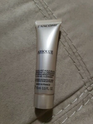 Limpiador LANCOME Absolue Brightening OIL-IN-GEL 0,5 oz/15 ml tamaño de viaje ¡Nuevo! Foto 1 de 4