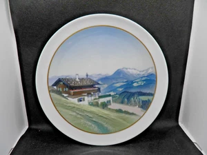 Alter Rosenthal Wand-Teller Porzellan Haus Wachenfeld Obersalzberg D.= 21,5 cm - Bild 1 von 4