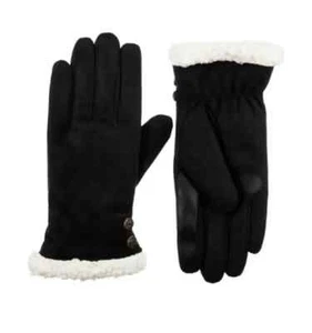 Isotoner smartdri smartouch microfiber gloves, Black, L/XL - Picture 1 of 1
