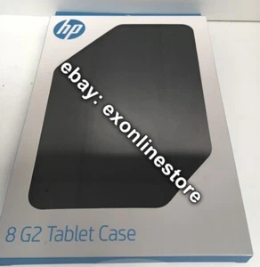 J6N93AA - HP 8 II Black Tablet Case - Picture 1 of 1