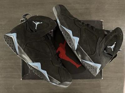 Nike Air Jordan 7 VII Retro 2023 Chambray Black Graphite Size 12 NEW CU9307-004 - Image 1 of 4