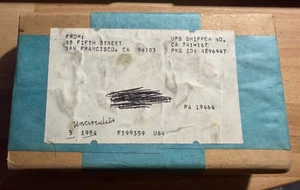 5 x 1984 United States Mint Uncirculated Sets in 1 US Mint Sealed Box - Picture 1 of 6