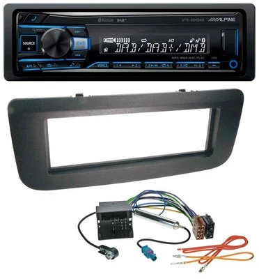 Alpine USB Bluetooth DAB MP3 Autoradio für Skoda Fabia 5J 07-14 Praktik Roomster - Bild 1 von 4