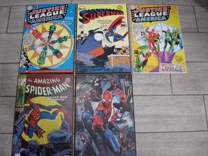 2-Marvel Spiderman, 3- DC Comics arte de pared de madera total - juego de 5 piezas - Imagen 1 de 11