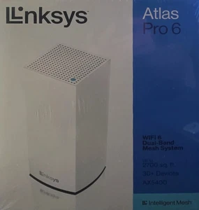 Router WiFi Linksys Atlas Pro 6 AX5400 WiFi 6 Doble Banda Malla Wifi MX5501 - Imagen 1 de 3