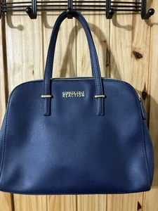 Kenneth Cole Reaction Navy-colored Satchel-style Handbag - Picture 1 of 9