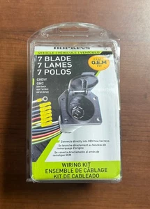 Hopkins Towing Solution 7 Blade Wiring Harness Kit #41145 - Chevy/GMC - NEW - Foto 1 di 3