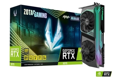 ZOTAC NVIDIA GeForce RTX 3070 Amp Holo 8GB GDDR6 Graphics Card - ZT-A30700F-10P - Image 1 of 4