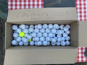80 Callaway Mix Golf Balls PEARL/GRADE A please see photos - Picture 1 of 7