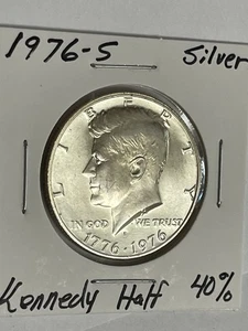 1976 Kennedy Half Dollar Silber PP Münze Stempelglanz Schönheit kostenloser Versand - Bild 1 von 9