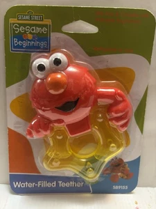 Sesame Street Beginnings Elmo Water-Filled Teether 0 to 18 Months BPA Free HG18 - Picture 1 of 2