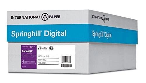 Springhill 67 lb. Paper, 11-inch x 17-inch, Ivory, 1000 Sheets/Carton (056004)
