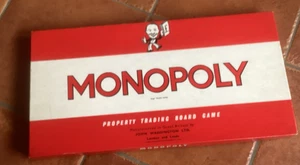 VINTAGE 1961 WADDINGTON'S MONOPOLY BOARD GAME - COMPLETE with ORIGINAL PIECES - Picture 1 of 15