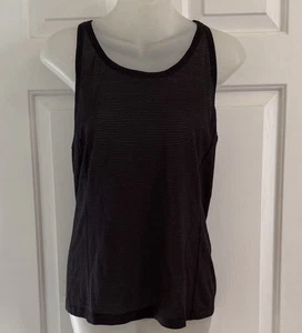 Camiseta sin mangas Allbirds Natural Run para mujer nueva con etiquetas, negra, mediana, lana merino, espalda deportiva - Imagen 1 de 7
