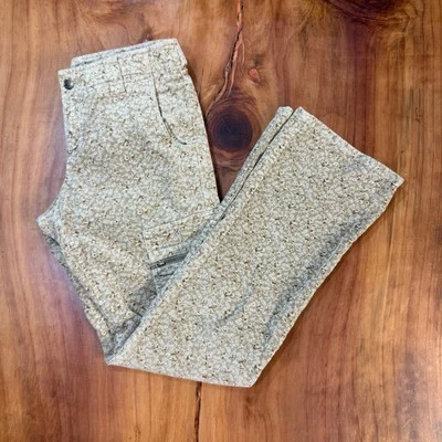 Pantalones para mujer vintage Y2K Ralph Lauren 0 cargo algodón pana tiro bajo D8 Foto 1 de 4