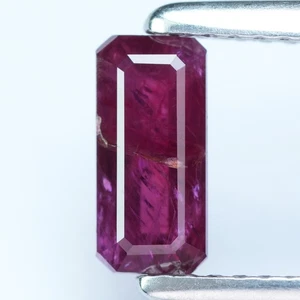 1.22Ct ICA Certified Awesome Perfect Octagan 100% Natural Red Mozambique RUBY - Picture 1 of 8