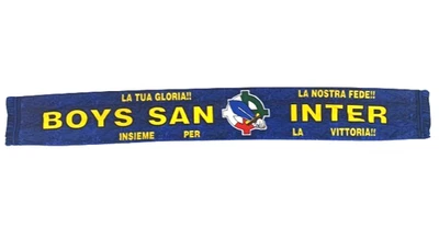 SCIARPA ULTRAS BOYS SAN INTER CALCIO ITALIA SCARF BUFANDA SCHAL S3520 - Immagine 1 di 2