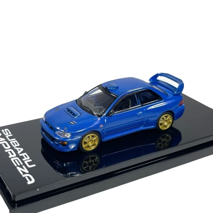 Modellino Auto Hobby Japan 1/64 Subaru Impreza 22B STi Version GC8 Rally Base... - Immagine 1 di 4