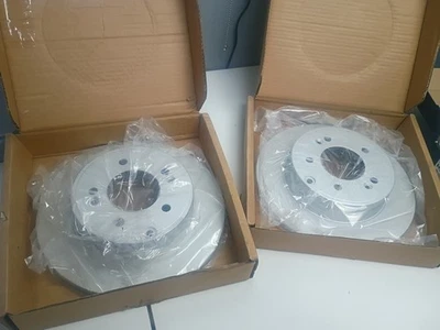 2 rotores de freno de disco traseros para Kia Optima Cadenza 2011-2018 Power Stop L y R Foto 1 de 3