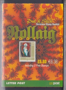 Ireland SG SB94 Scott 1352a 2001 38cx24 Christmas Self-Adhesive Booklet €9.12 FV - Picture 1 of 2