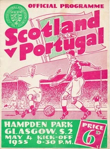 SCHOTTLAND v Portugal (Friendly International) 1955 - Bild 1 von 1