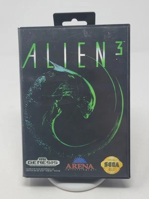 Alien 3 Sega Genesis 1992 Game Cartridge Case Manual - Image 1 of 4