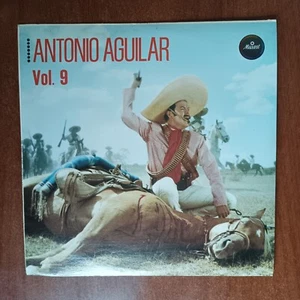 Antonio Aguilar Con El Mariachi Los Mensajeros - Vol 9 Vinyl LP Rancheras Musart - Picture 1 of 4