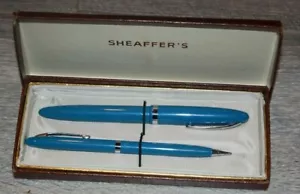 Set di penne stilografiche e matite vintage Sheaffer. BELLO - Foto 1 di 5