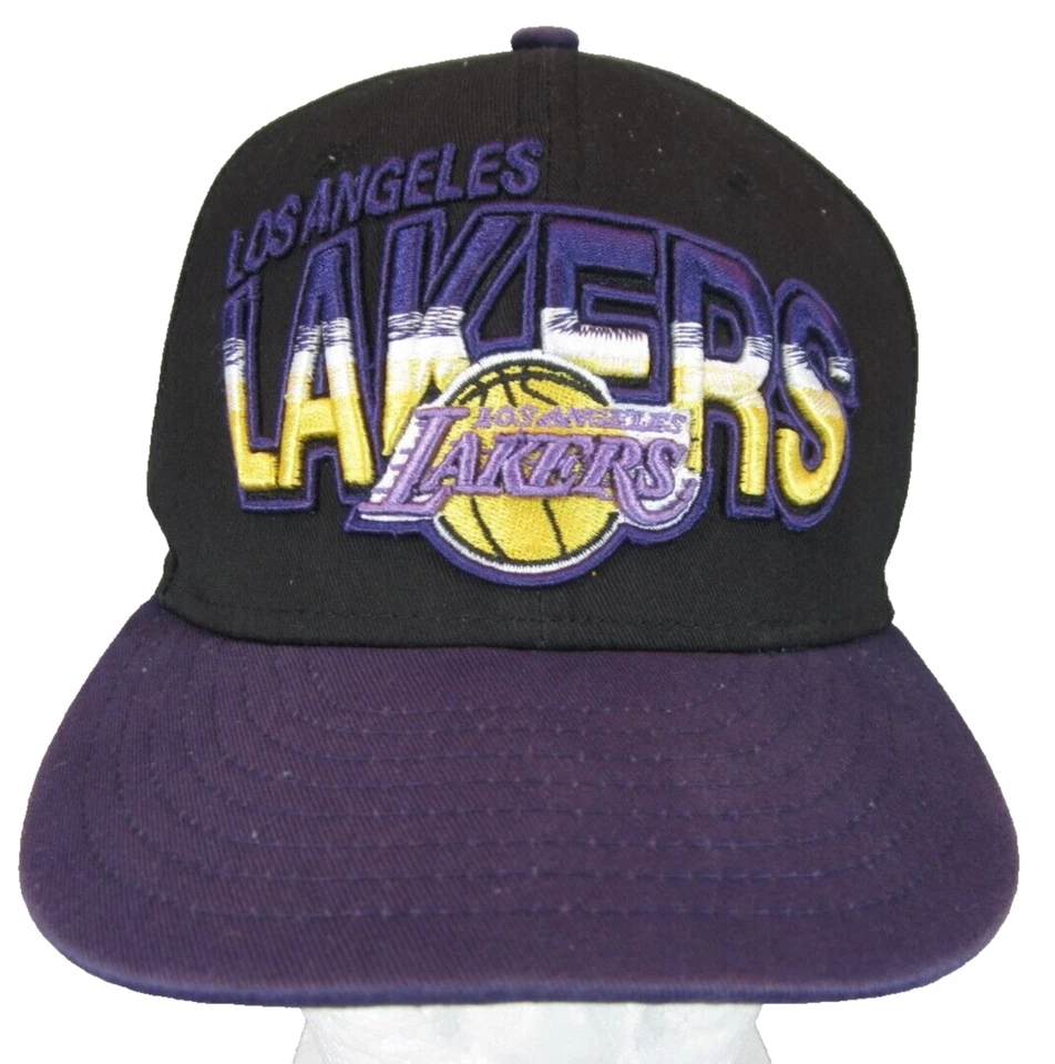 Los Angeles Lakers Snapback Hat Youth New Era 9fifty Hardwood Classics Purple - Image 1 of 4