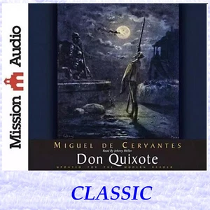 Don Quixote - AUDIO CD By Miguel de Cervantes- FREE shipping - Foto 1 di 2