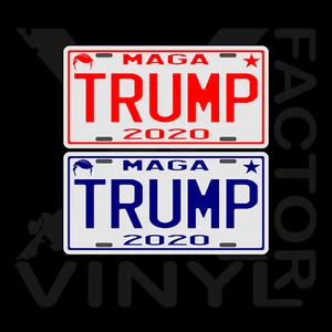 Trump METAL car tag Make America Great 2024 30 colors - Picture 1 of 12