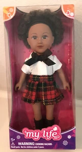 NEW 2016 My Life As Doll Mini Doll 7" AA African American School Girl NIB - Picture 1 of 4