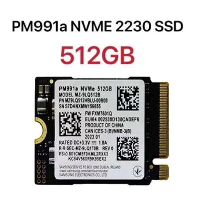 NEW PM991a 2230 512GB M.2 SSD NVMe PCIe For Microsoft Surface Pro 8 Steam Deck - Image 1 of 4