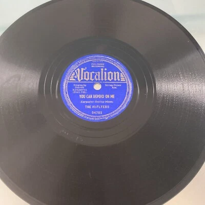 WESTERN SWING - HI-FLYERS 78 rpm VOCALION 4703 You Can Depend On Me 1938 V+ HOT - Image 1 of 4